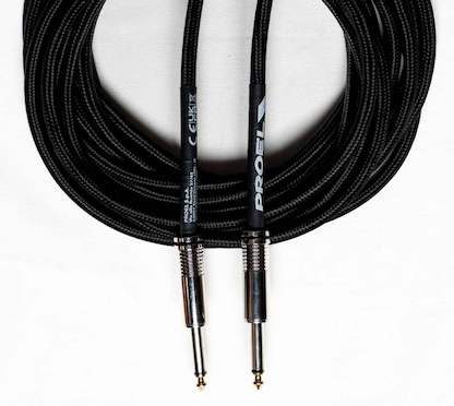 Miniatura: PROEL BULK100CLU6BK Cavo Jack/Jack 6 mt Black