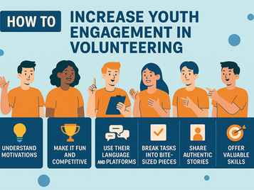 How to increase youth engagement in volunteering