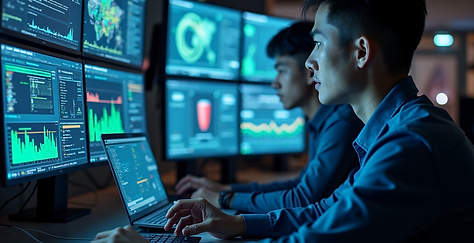 A-diverse-team-collaboratively-working-in-a-modern-cybersecurity-operations-center-with-mu