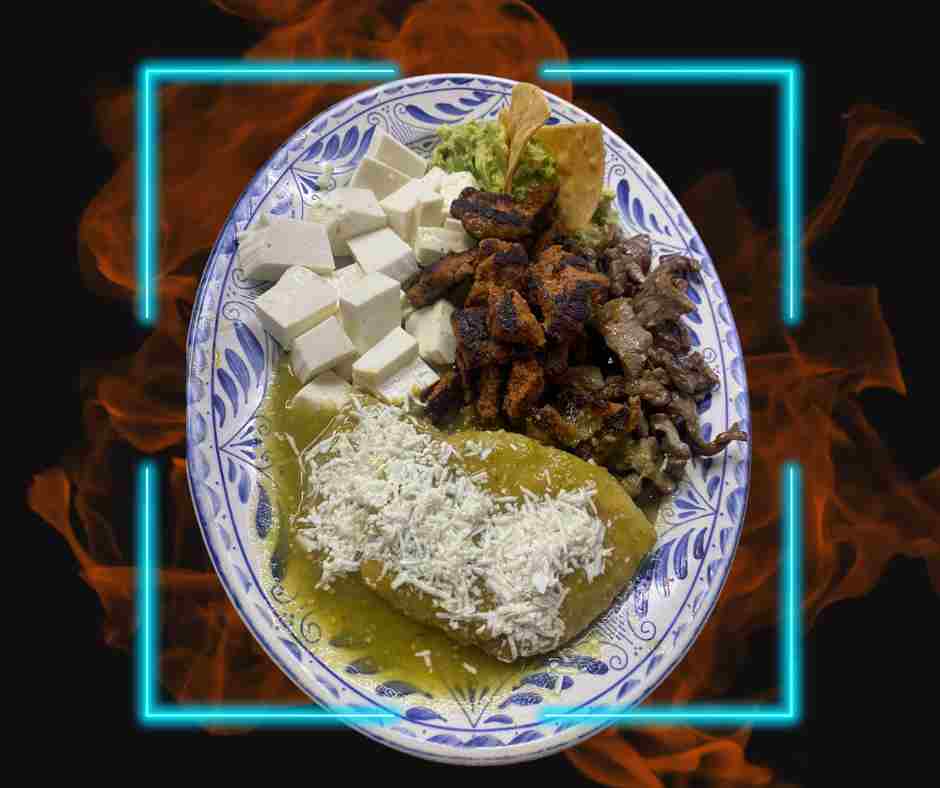 Arranged Food and Objects