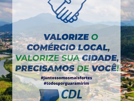 Valorize o comércio local!