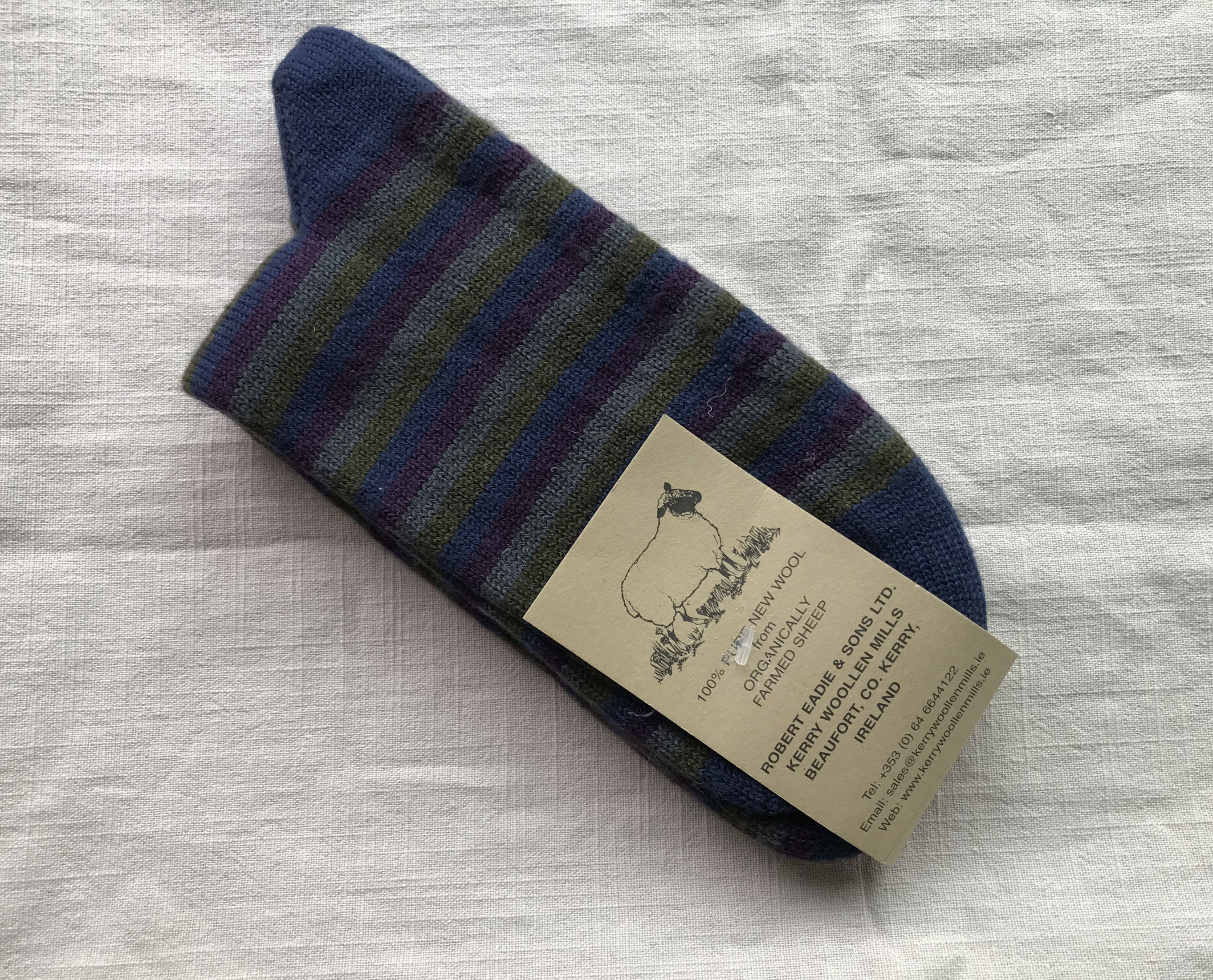 100% Pure New Wool from Organically Farmed Sheep