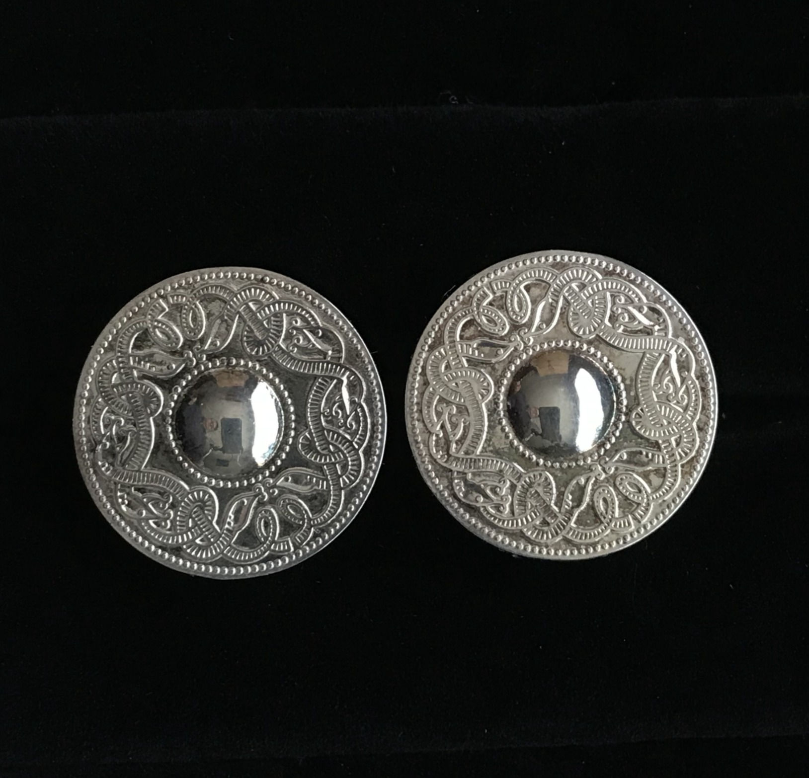 Celtic Warrior Oval Cufflinks