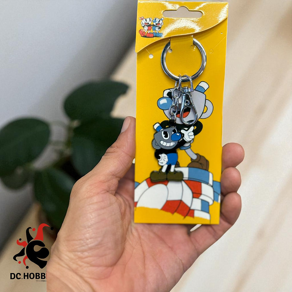 Llavero Cuphead – Mugman Chibi