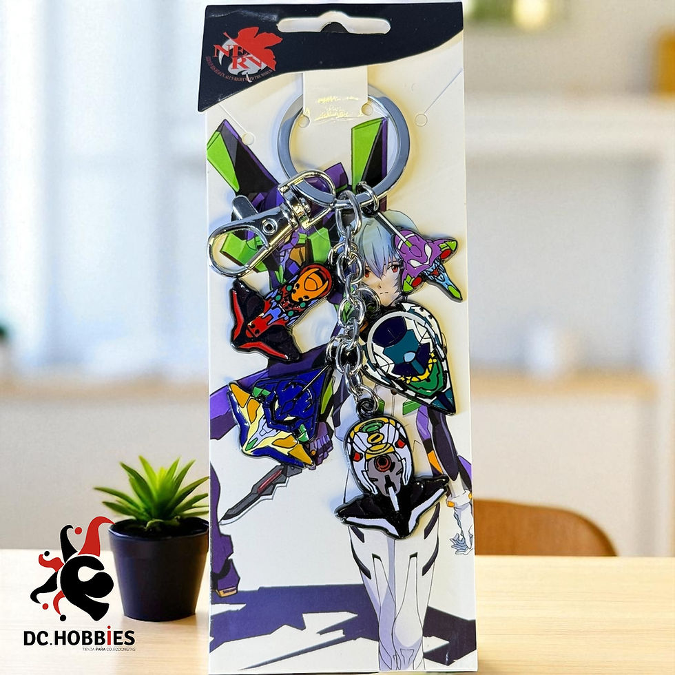 Llavero Evangelion – EVA Units (Set 5 Dijes)