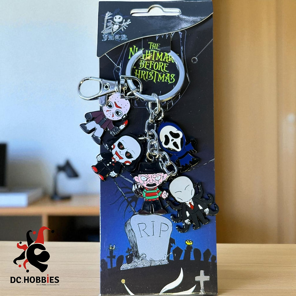 Llavero Chibi Horror – Íconos del Cine de Terror (Set 5 Dijes)