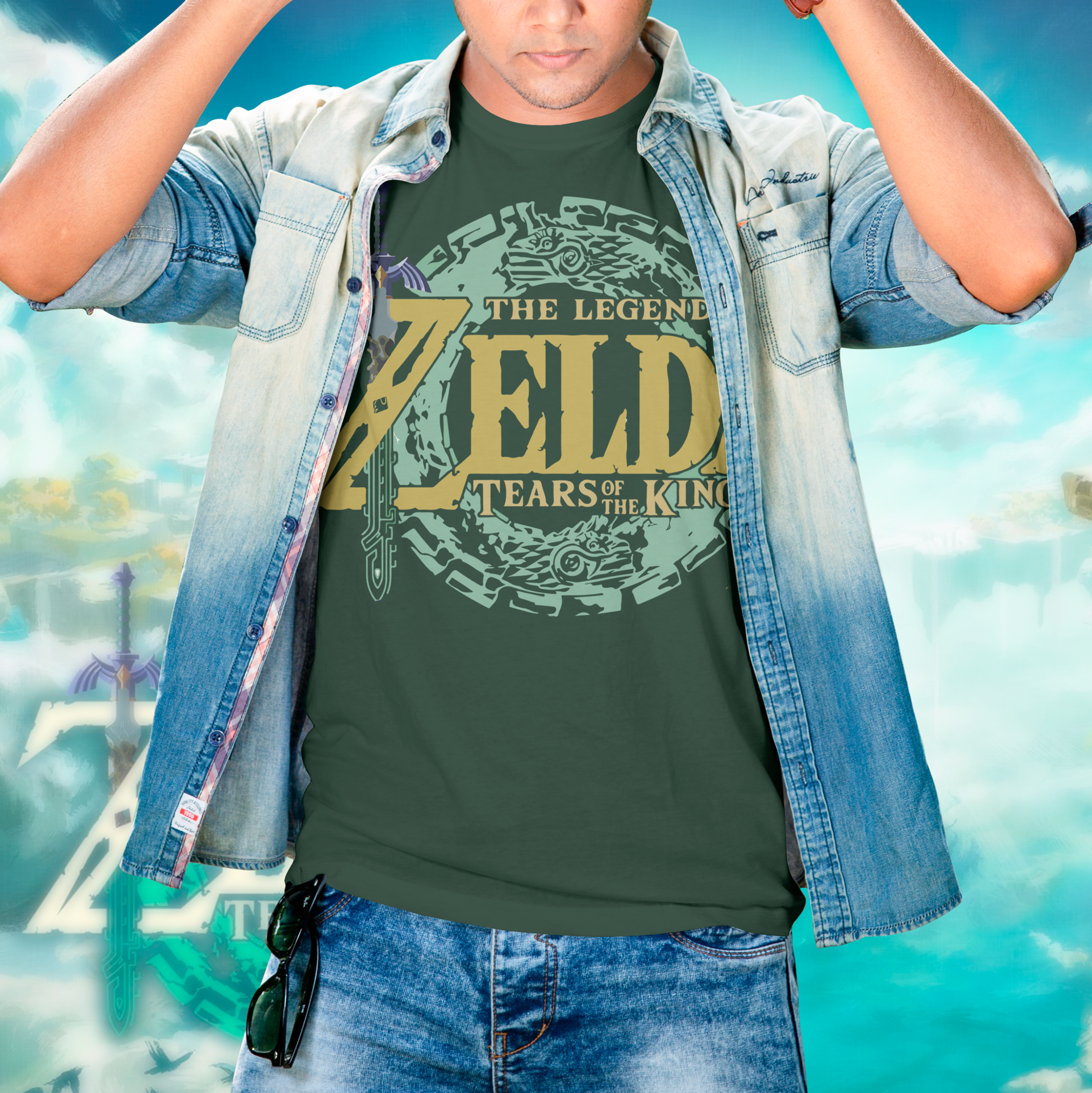 Camiseta Zelda Tears of the Kindom