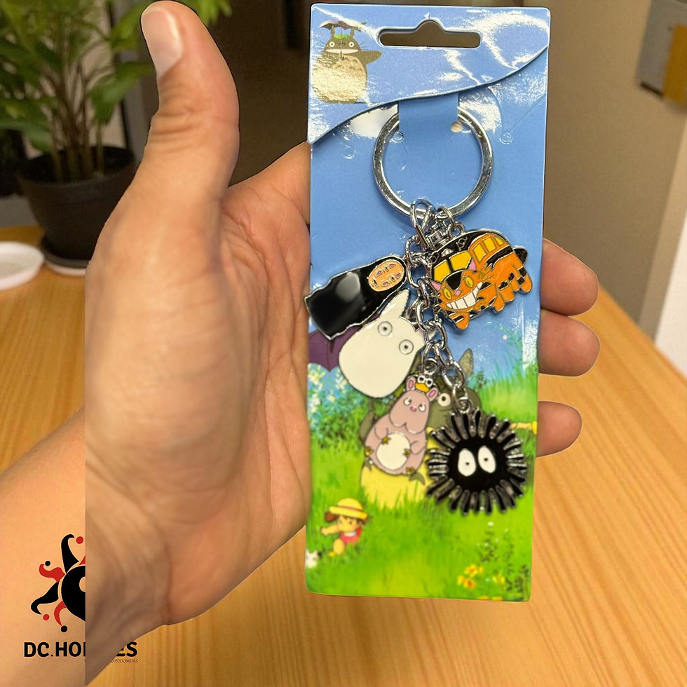 Llavero Totoro – Encanto Ghibli (Set 5 Dijes)