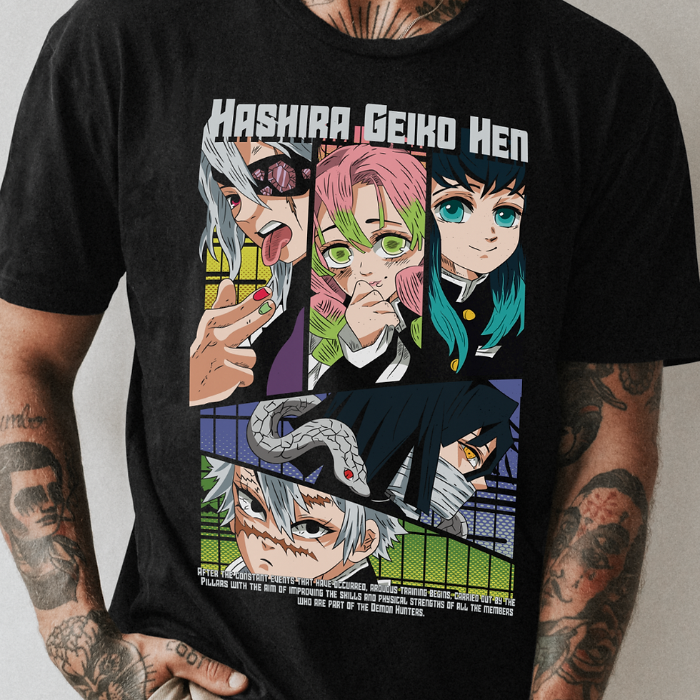 Miniatura: Camiseta demon Slayer hashiras