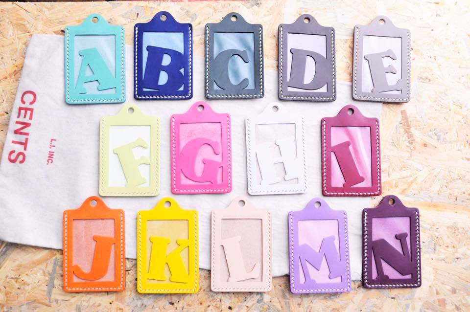 縮圖：【好好縫】英文字母行李牌｜皮革D.I.Y材料包