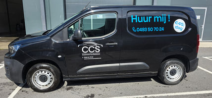 Zwarte bestelauto te huur: Huur mij! +31648037024, CCS CoolemanCarSolutions
