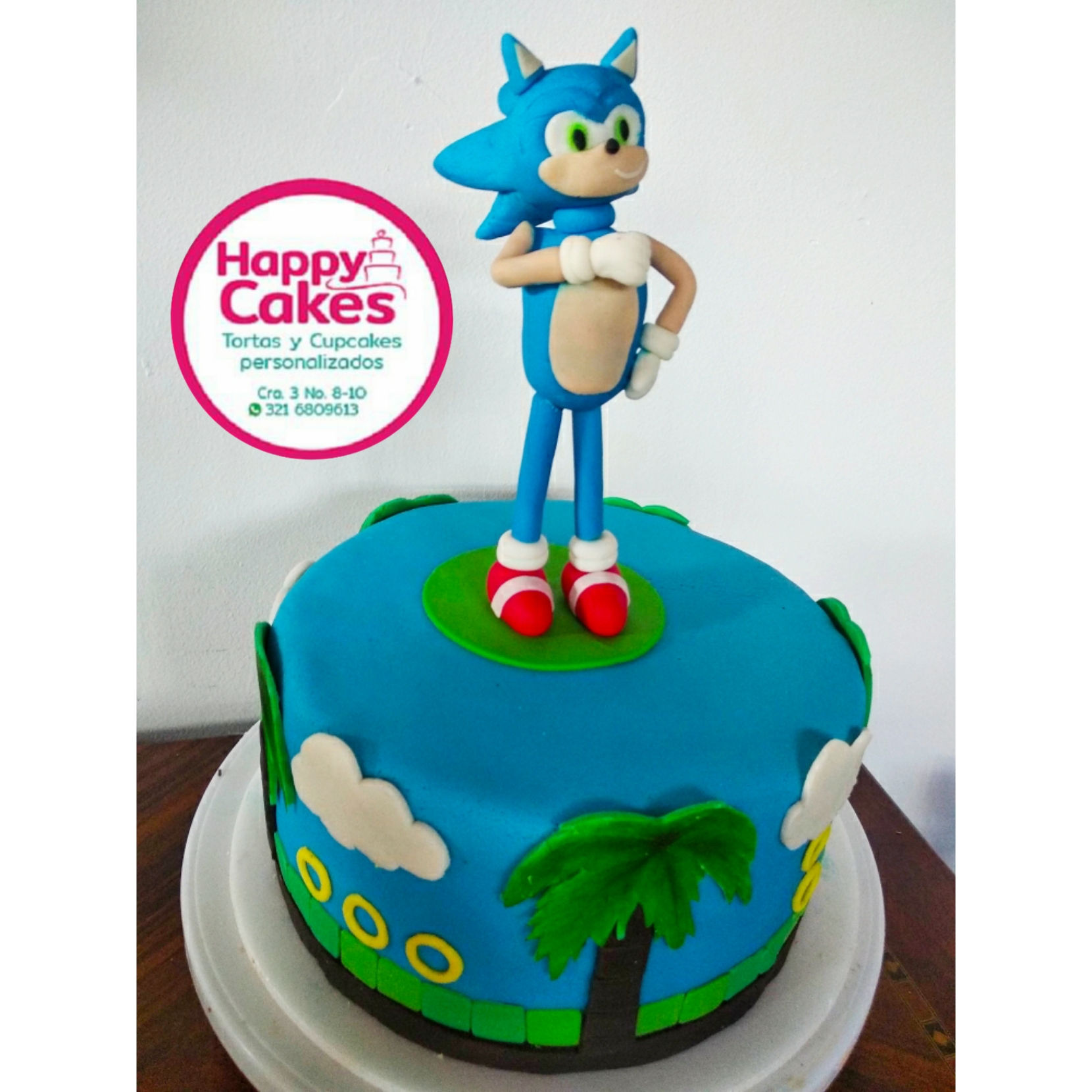 Torta Sonic 3D