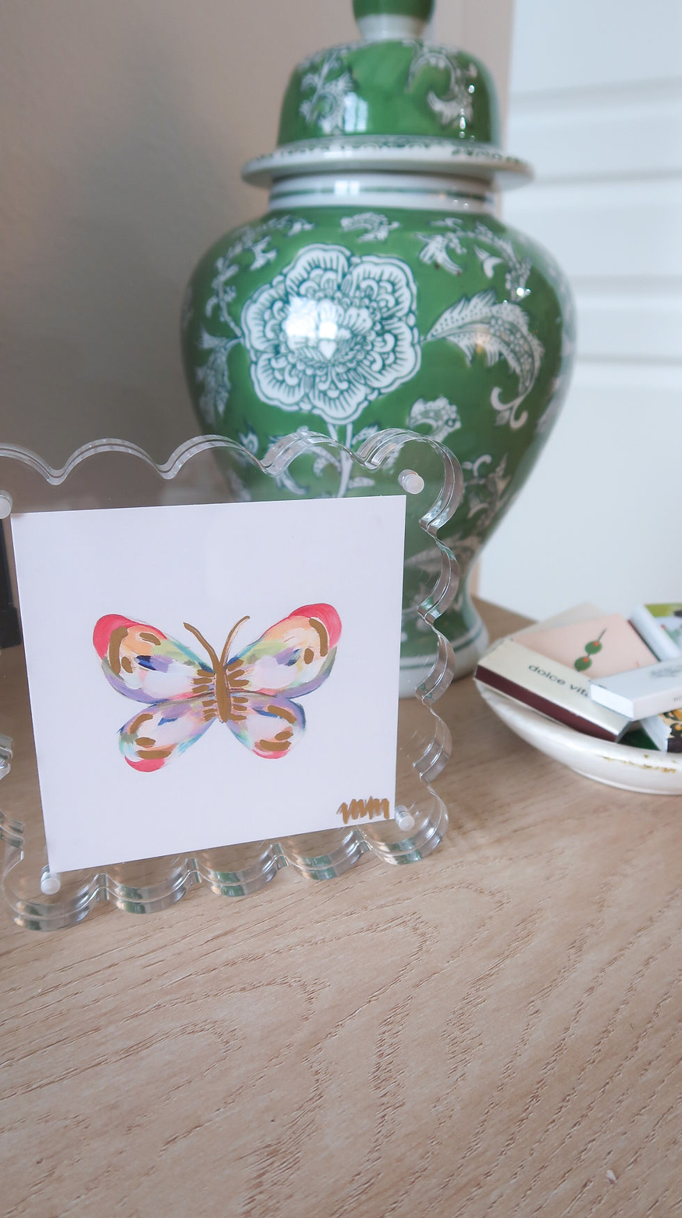 Thumbnail: Blue Butterfly Print