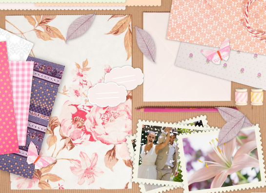 Floral Scrapbooking Kit