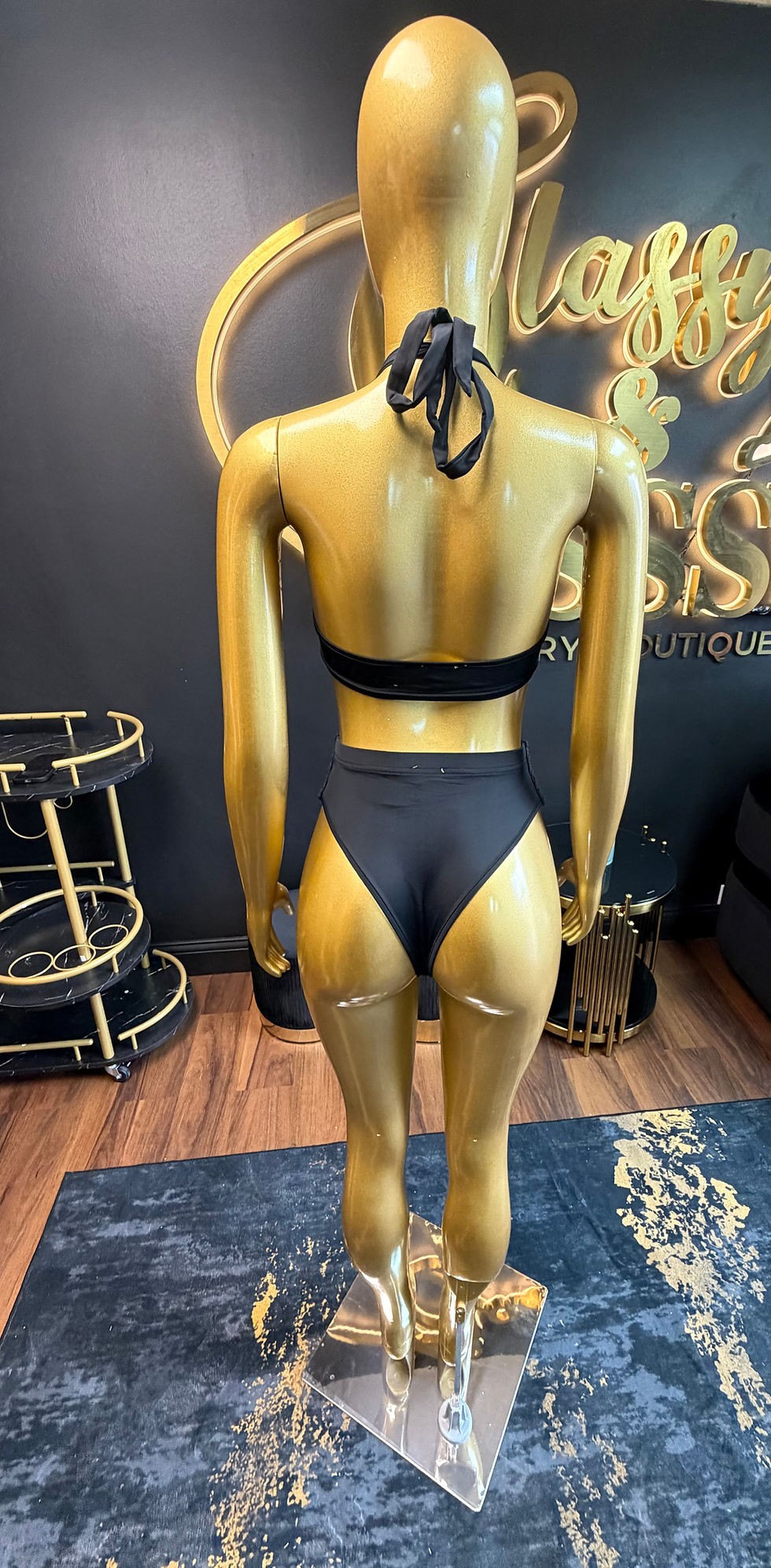 Thumbnail: Sexy Gal Swim Set (Black)