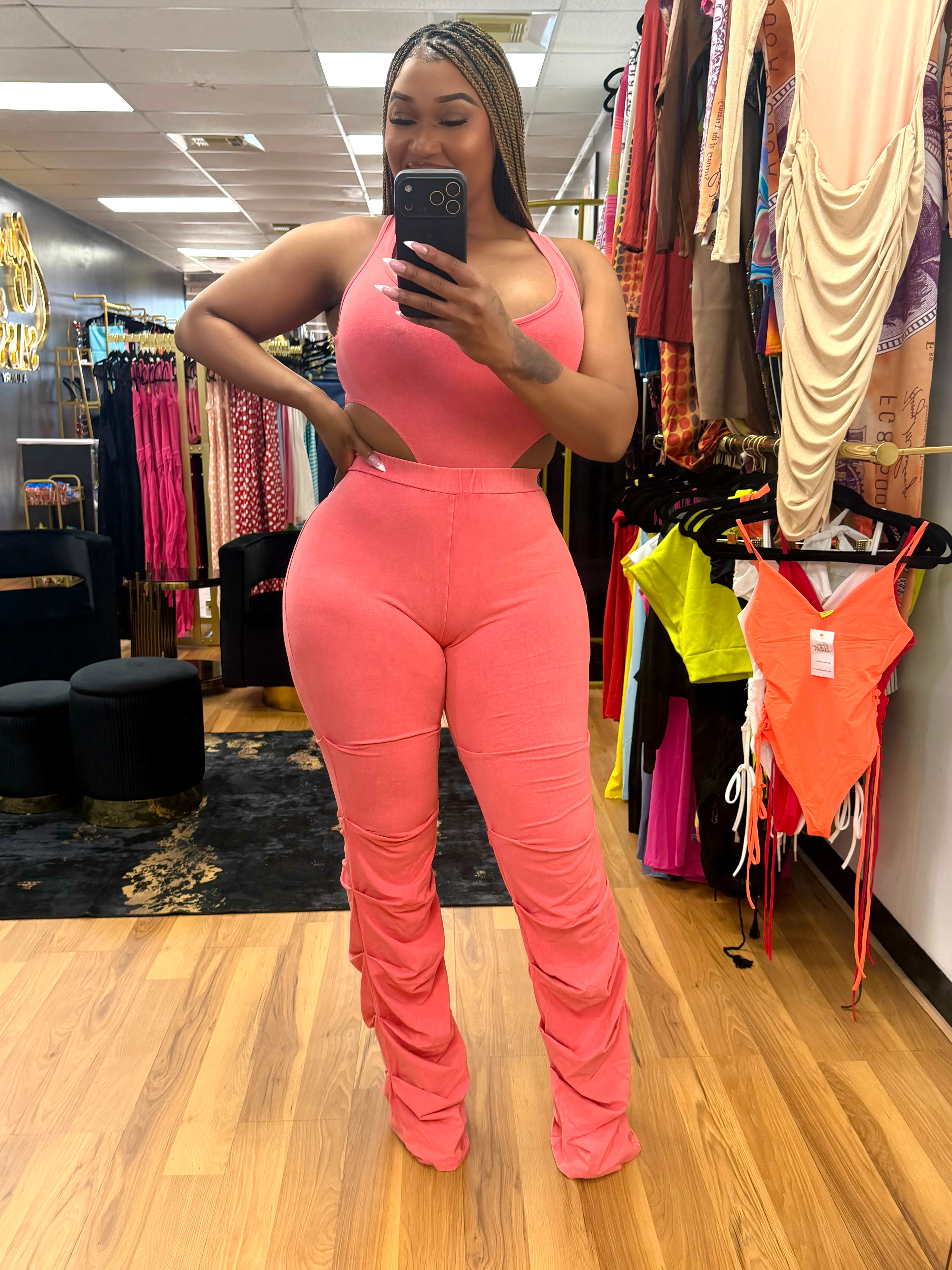 Coral Stacked Set