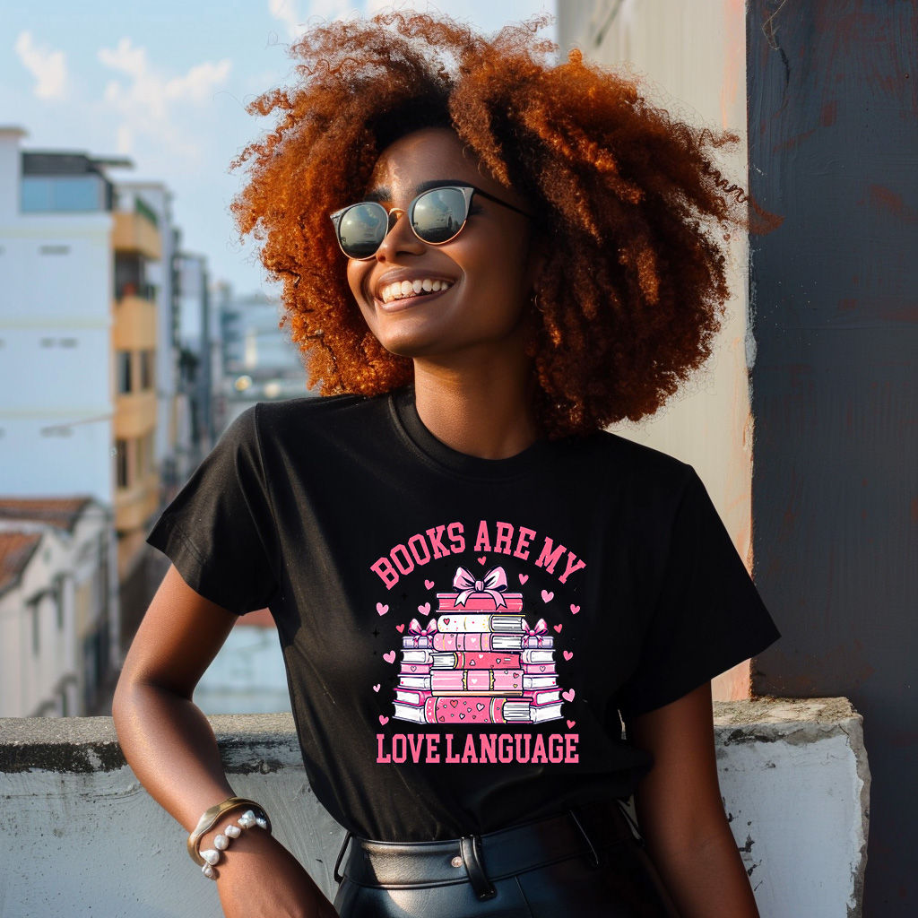 Books Are My Love Language Tee