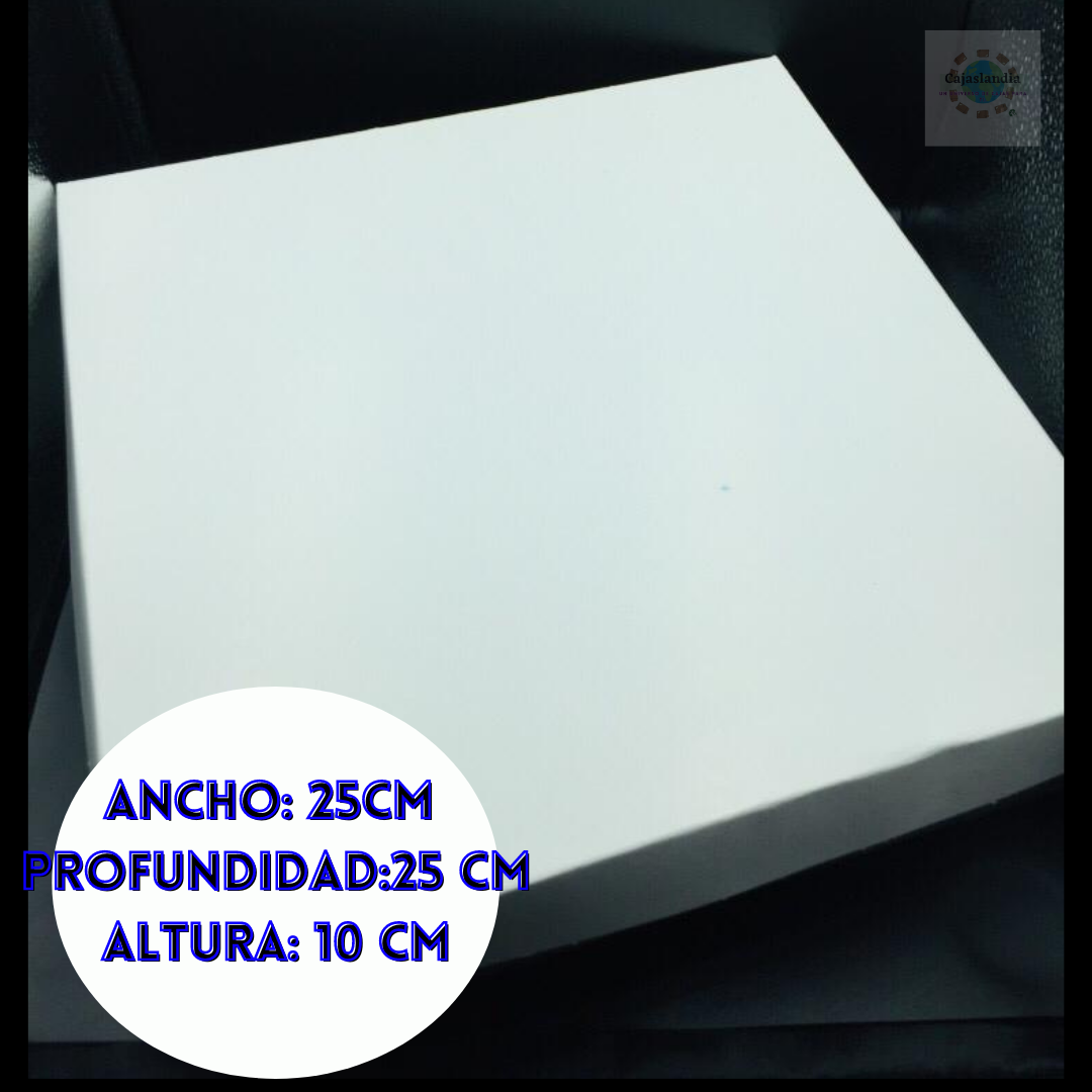 Cajas para tortas blancas