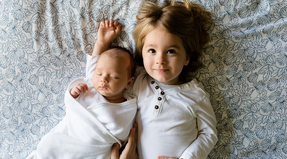 young siblings