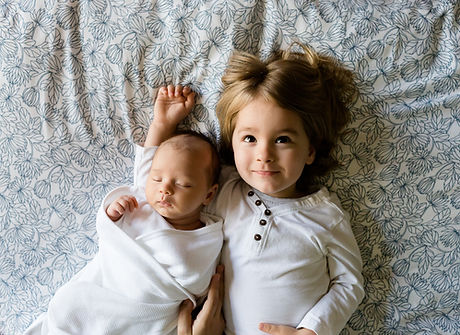 young siblings
