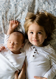 young siblings