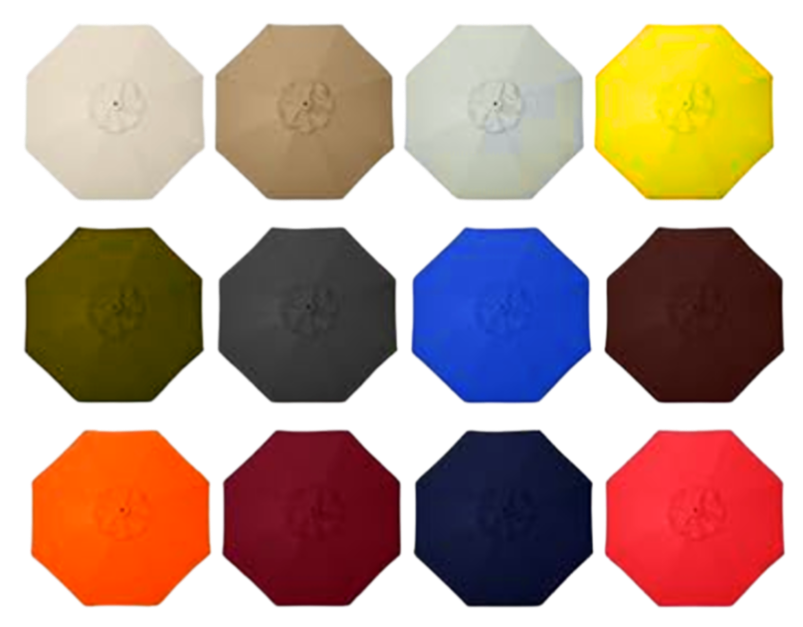 Thumbnail: SS-Octa Prestige octagon umbrella colors