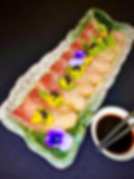 Hamachi jalapeños tiradito