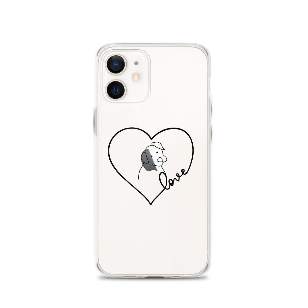 Thumbnail: Clear Case for iPhone® with dog love