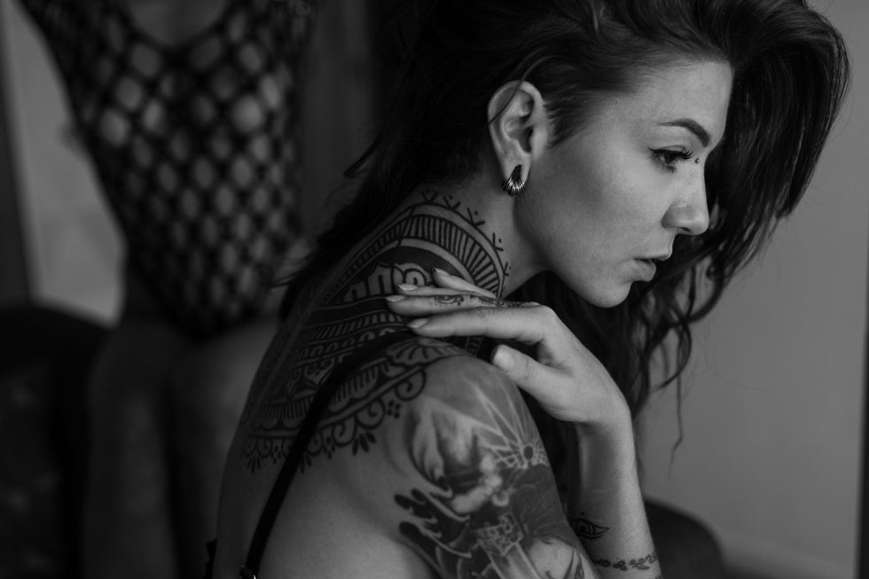 ceriz vodka portrait noir blanc