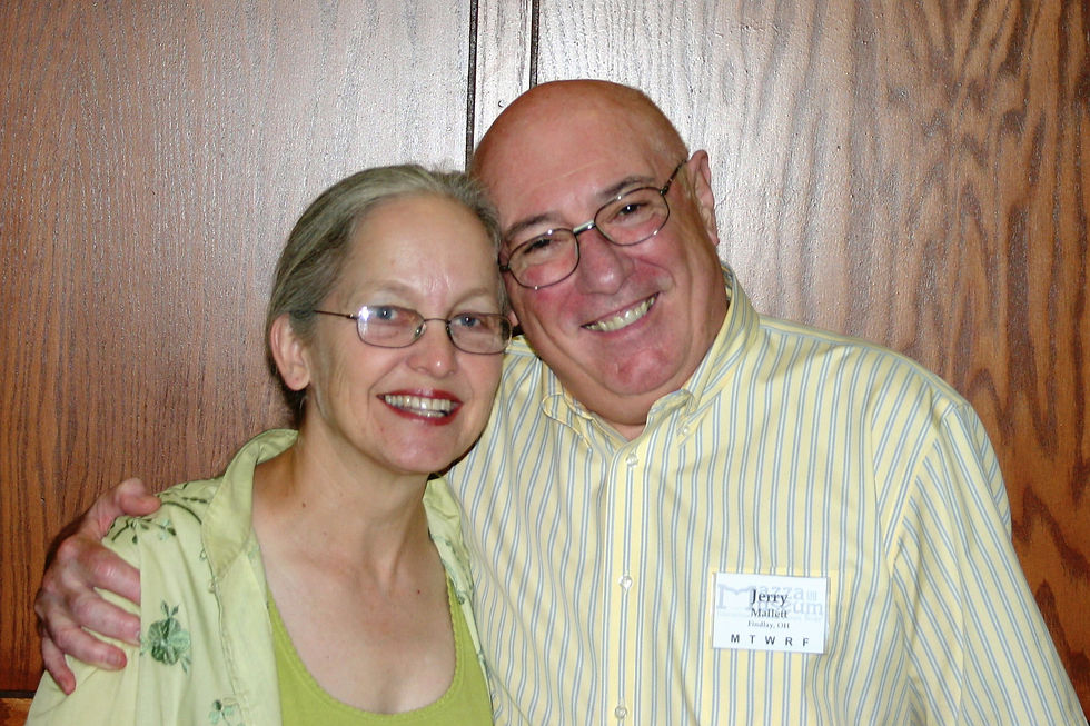 Diane with the late Dr. Jerry Mallet