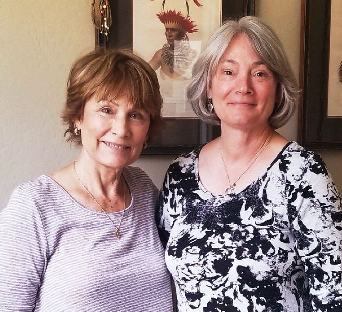 The Heart Behind the Art, Jackie and Sue