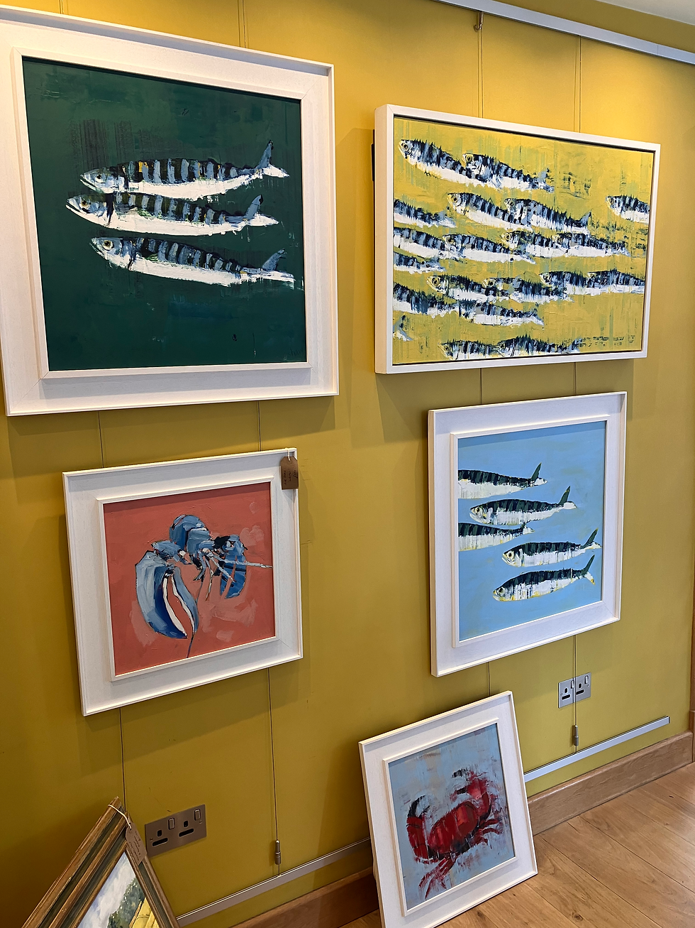 Rob's work in the gallery