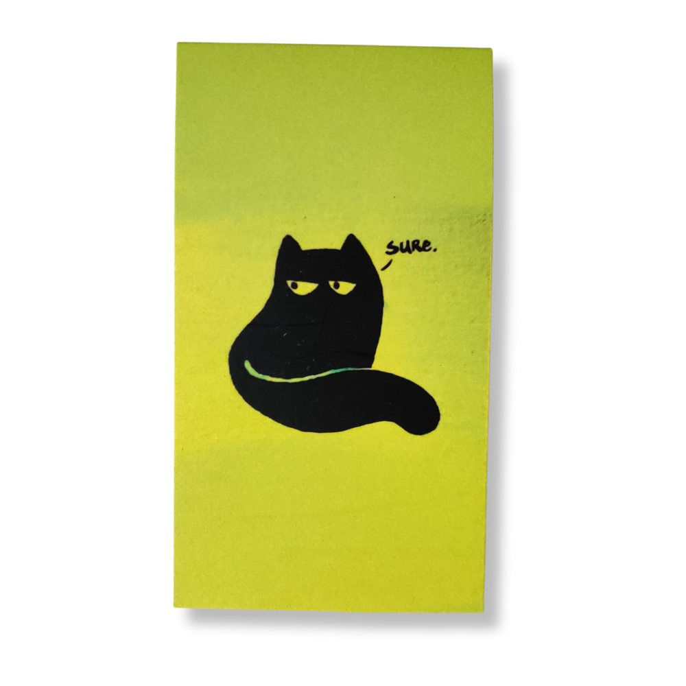 Sassy catto Magnetic bookmark