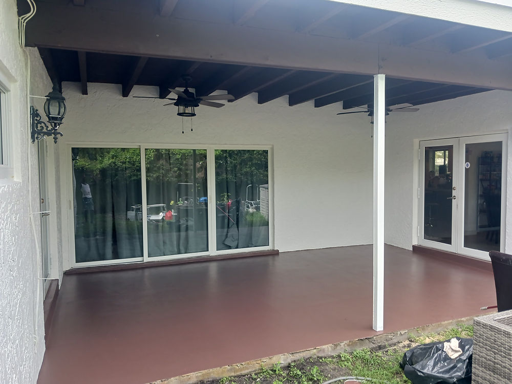 Patio pressure cleaning Pompano Beach FL surface restoration