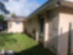 faded exterior wall before painting in Fort Lauderdale