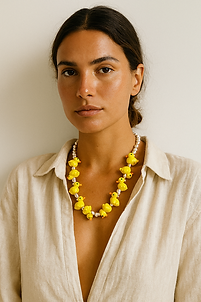 Collar perlas y patos artesanal.png