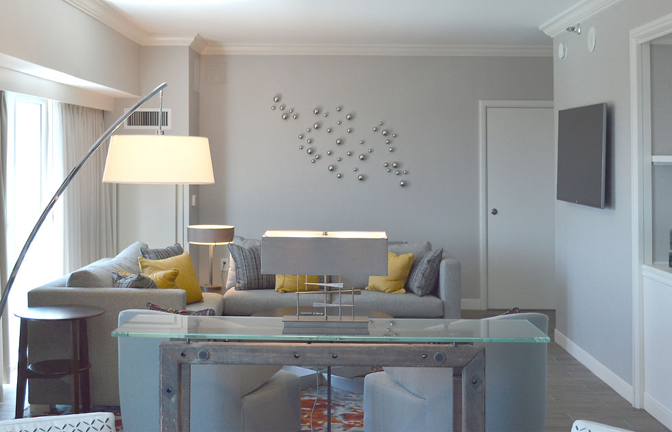 Inside of Hyatt Regency room