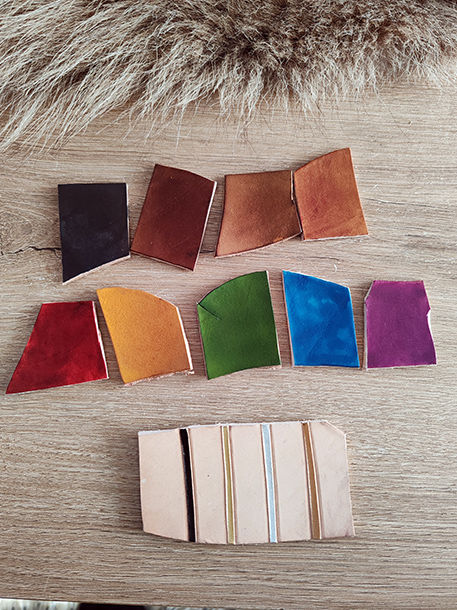 Miniature : Nuancier cuir pour la collection Dragon Wings