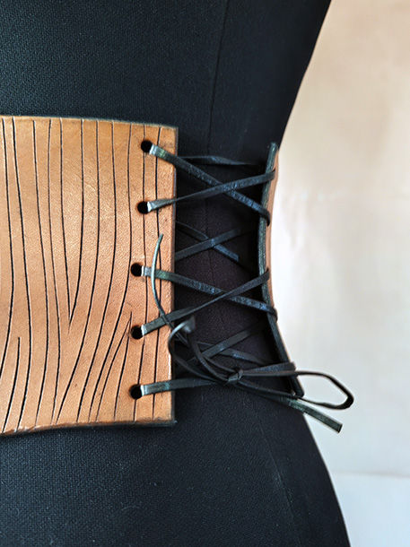 Miniature : ceinture large en cuir Dryade