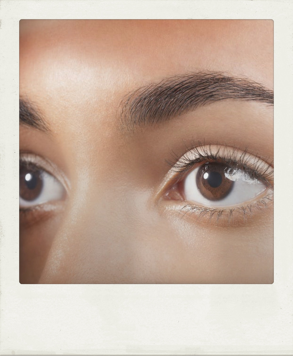 black eyebrows, dark brows, eyebrows, filling in brows