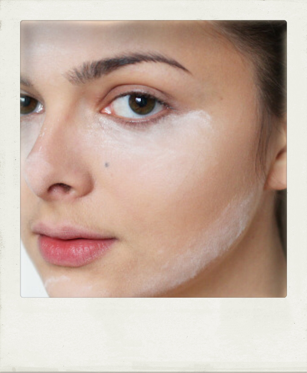 baking makeup, baking powder, baking face