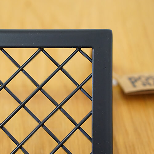 ボックス確認用 63784 メッシュラックL ブラック | POSH LIVING CO.,LTD.