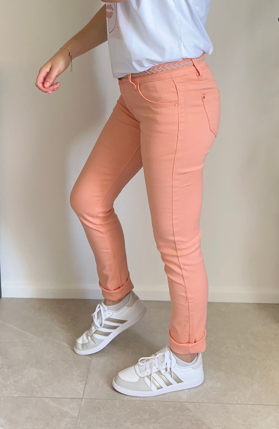Miniature : Jean skinny abricot ABRICOTIER / Taille 34 et 36