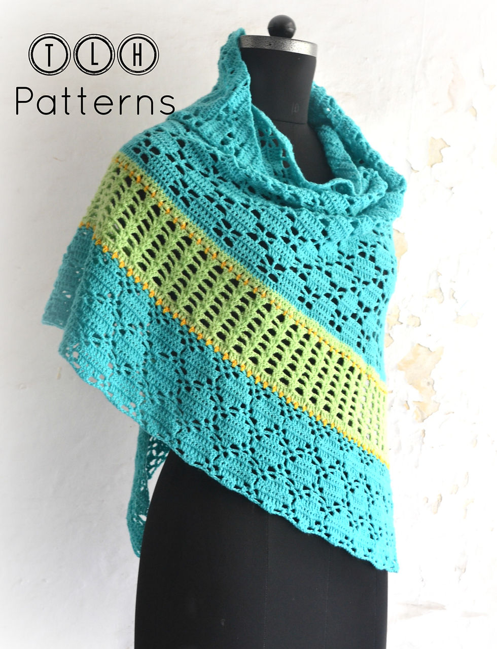 Thumbnail: Safia asymmetrical shawl