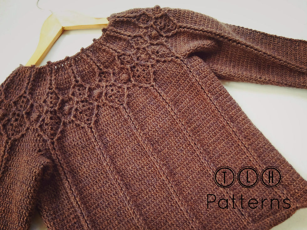 Thumbnail: Cable yoke pullover