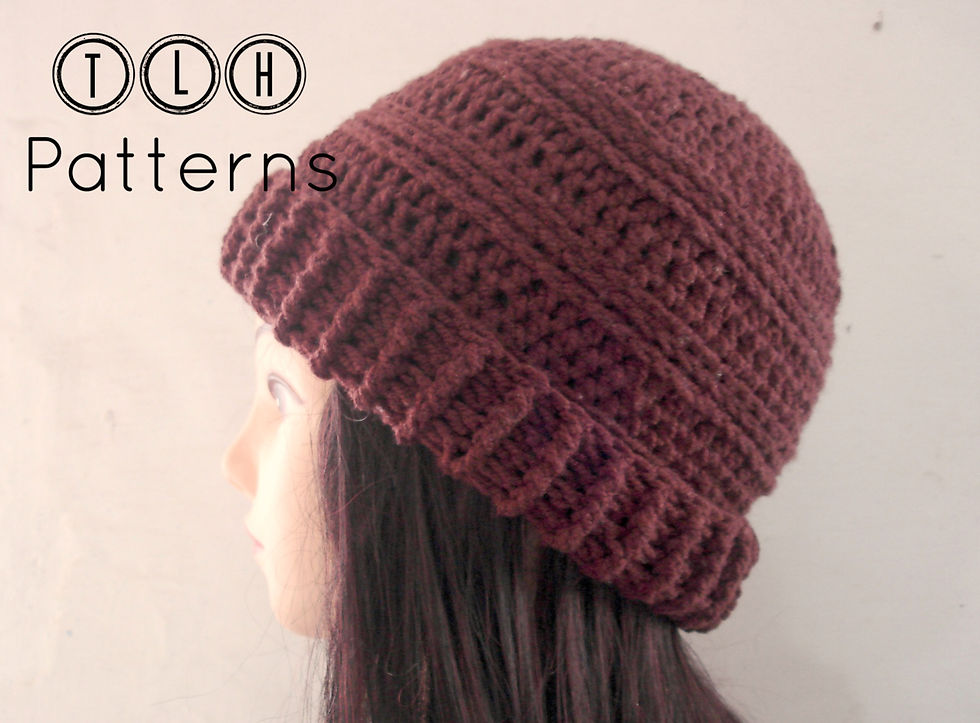 Thumbnail: Chocolate Slouchy Hat
