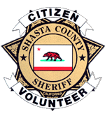 Shasta County Sheriff Citizen Volunteer logo