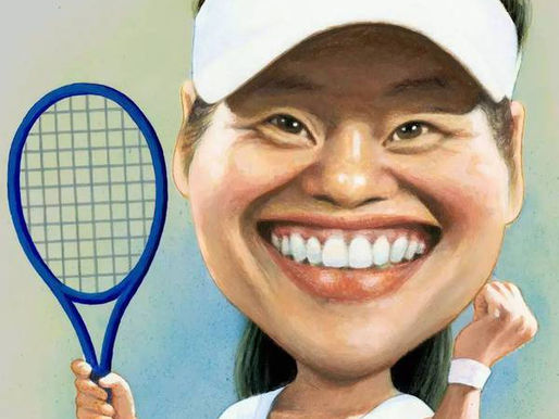 (朱自尊肖像漫晝 #11) 李娜