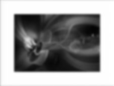 Matted print unframed Guitar Man