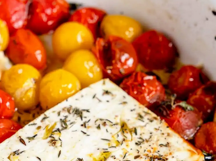 Thymian – Tomaten mit Schafskäse – Low Carb und lecker